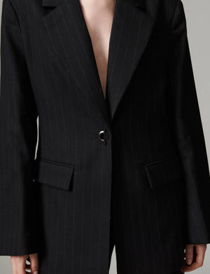 Day Birger Et Mikkelson Bono Pinstripe Jkt in Black