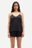 Samsøe Samsøe Sharon Strap Top in Black