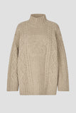 Second Female Janne Turtleneck Knit in Camel