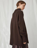 Marella Lampada Oversized Jumper in Chocolate