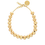 Vanessa Baroni Small Beads Necklace in Gold