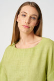 120% Lino Short Sleeve Shirt in Apple
