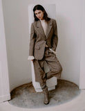 Day Birger Et Mikkelson Wales Tartan Jkt in Brown