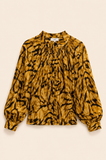 Suncoo Lux Blouse in Animal Print