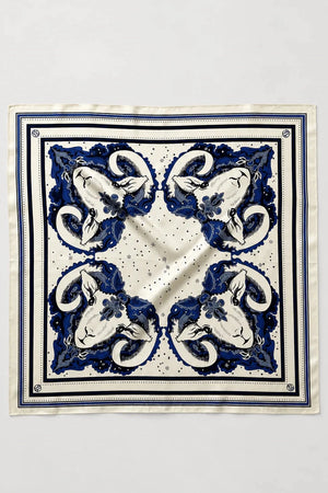 Le Scarf Zodiac Scarf Aries in Blue