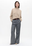 Zenggi Oversized Turtle Neck in Beige