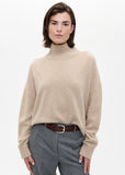 Zenggi Oversized Turtle Neck in Beige