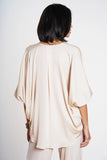 Silk 95 Five Austin Top in Almond