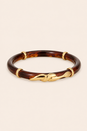 Gas Bijoux Bracelet Cobra Jonc Bracelet in Gold
