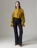Day Birger Et Mikkelson Wayo Linen Top in Ecru
