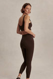 Varley Freesoft High Rise Legging 25” in Coffee Bean