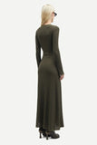 Samsoe Sacrane Dress in Green