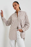 Rails Elsa Shirt in White Beige