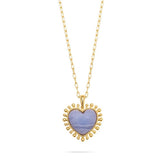 Talis Chains Mini Heart Pendant in Aventurine