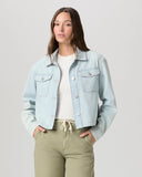 Paige Natalia Shacket in Windward Blue