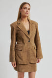 Second Female Suellen Suede Blazer in Oak