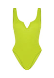 Sorbet Island Ava Swimsuit in Lime