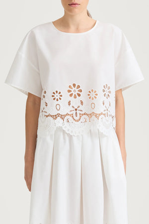 Style In Jassira Blouse in White