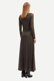 Samsoe Saandrea Dress in Coffee