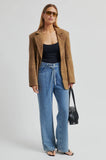 Second Female Suellen Suede Blazer in Oak