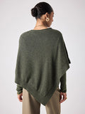 Not Shy Auguste Poncho in Ash