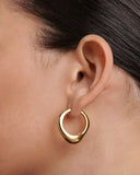 Pdpaola Riba Hoops in Gold