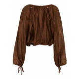 Devotion Nomad Blouse in Chocolate