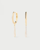 Pdpaola Olga Mini Earrings in Gold