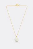 Talis Chains Rock Stone Pendant in White Jade