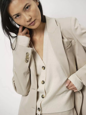 Dante 6 Beaudu Blazer in Vanilla Chai