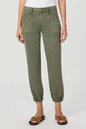 Paige Quincy Jogger in Vintage Ivy Green