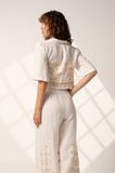 Aether Concept Top in White Gold
