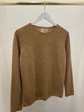 Not Shy Becka Round Neck in Camel