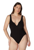 Sorbet Island Ava Swimsuit in Liquorice
