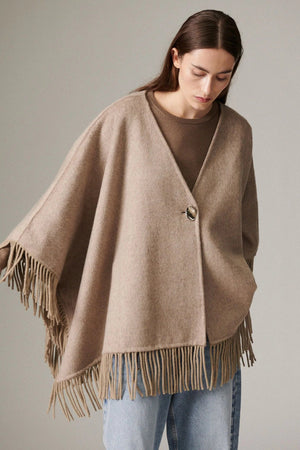 Day Birger Et Mikkelson Sybil Fringe Wrap in Beige