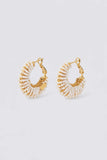 Gas Bijoux Izzia Pearl Earrings in Gold