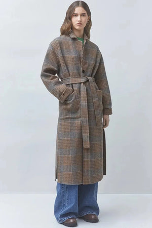 Suncoo Manteau Coat in Chocolate