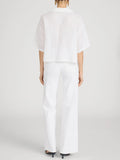 Frame Le Slim Palazzo in White