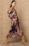 Hale Bob Love Dress in Purple