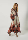 Scarlet Poppies Florista Long Dress in Cream