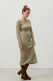 American Vintage Xinow Knit Dress in Sand