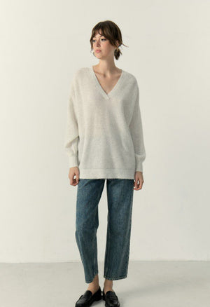 American Vintage Razpark Knit in Ecru