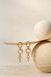 Gisel B Louisa Earrings in Gold