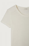 American Vintage Gamipy Short Sleeve Top in White