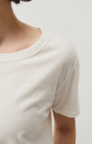 American Vintage Gamipy Short Sleeve Top in White