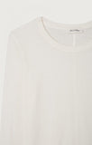 American Vintage Gamipy Long Sleeve Top in White