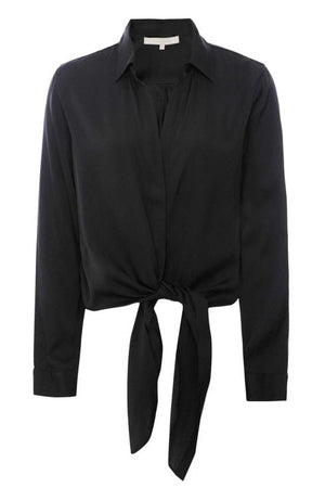 Silk 95 Five Thai Top in Black