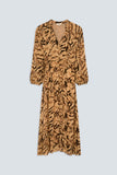 Suncoo Cosmic Dress in Animal Print