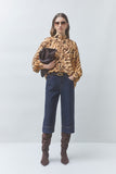 Suncoo Lux Blouse in Animal Print