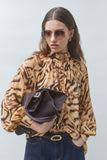 Suncoo Lux Blouse in Animal Print